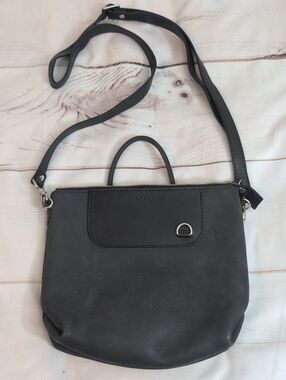 Graf & Lantz Bedford Demi Convertible Backpack Black Leather